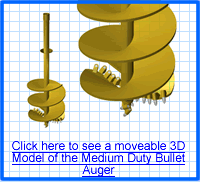 Medium Duty Bullet Auger